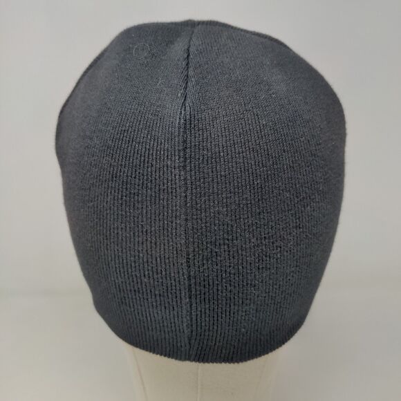 Broner Men's Beanie Hat Black Size OSFM 100% Cotton Flames Graphic - Picture 7 of 11